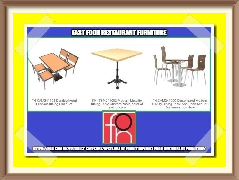 Fast Food Restaurant Furniture