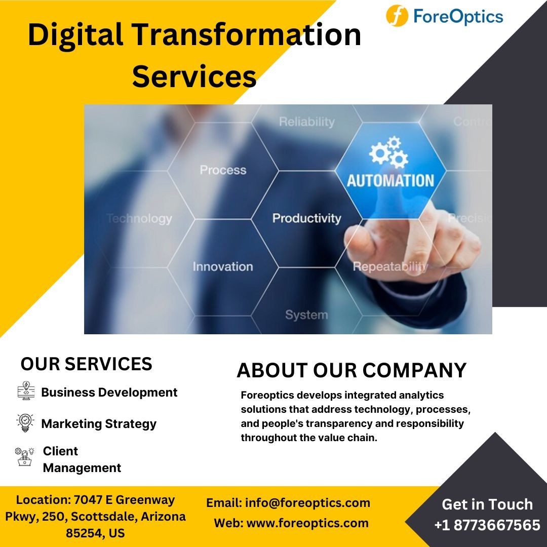 Top Digital Transformation Services | Foreoptics