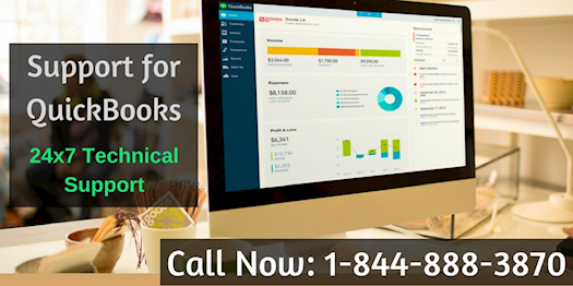 Dial QuickBooks Support Number 1-844-888-3870 for Help