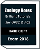 Get ZOOLOGY Printed Notes by Brilliant Tutorials for UPSC Examination