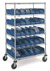 Double Sided Bin Cart