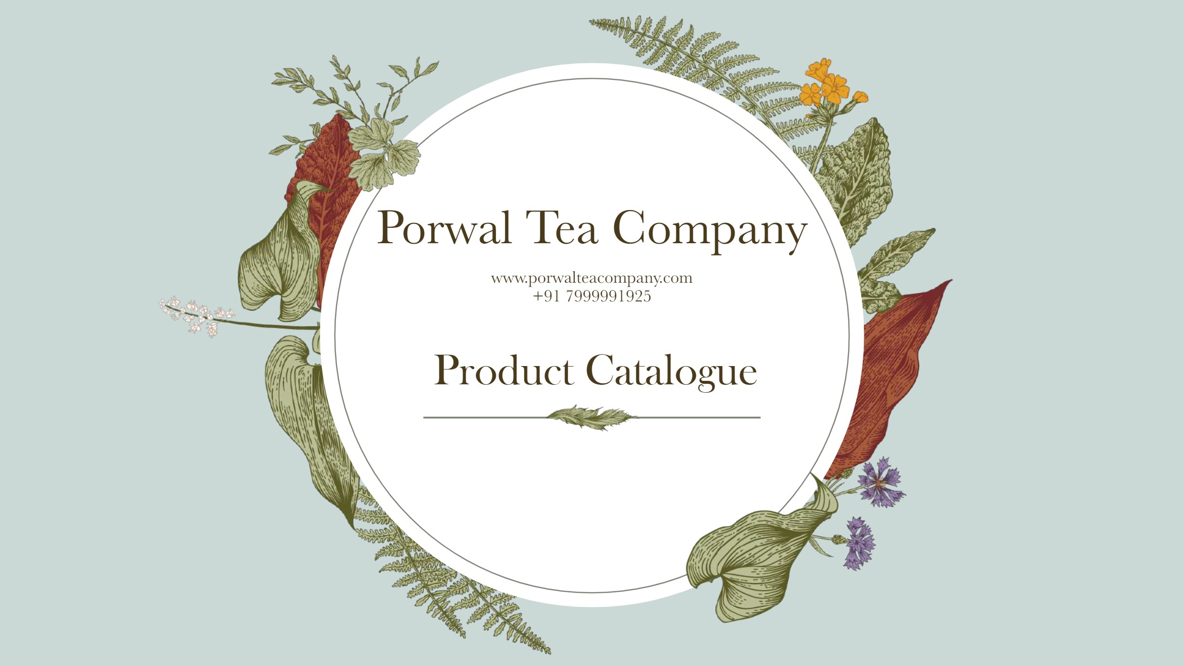 Loose Tea Products Exporter, Supplier and Wholesaler