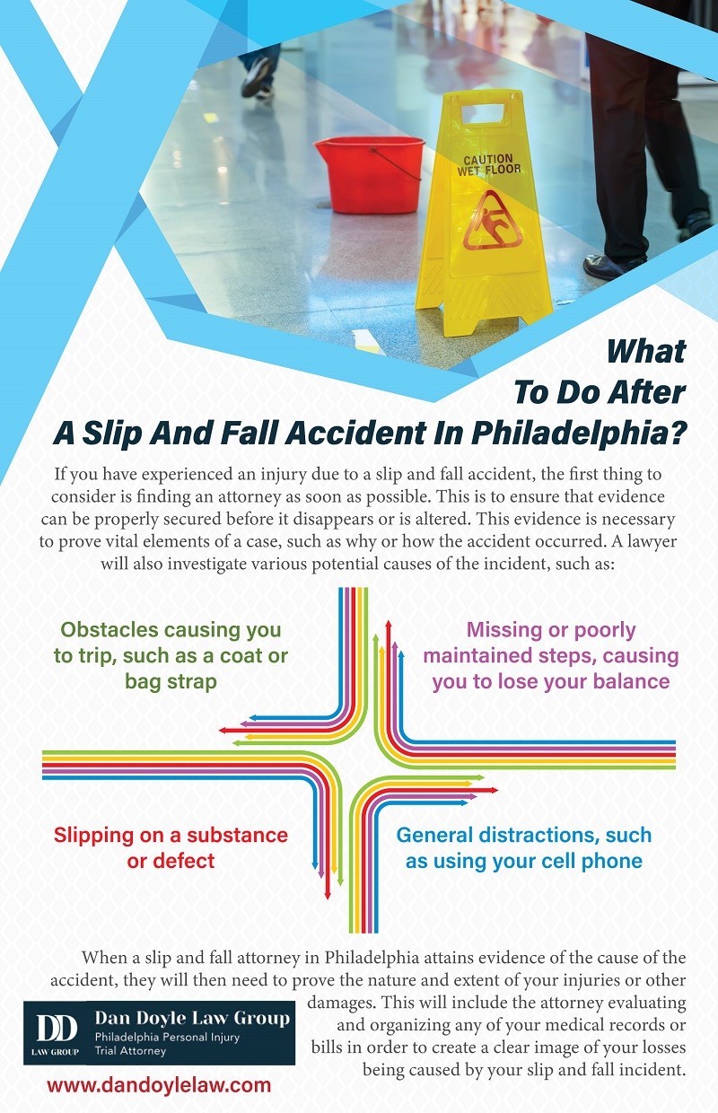 What To Do After A Slip And Fall Accident In Philadelphia?