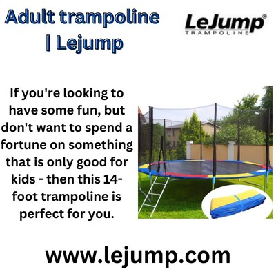 Adult trampoline  | lejump