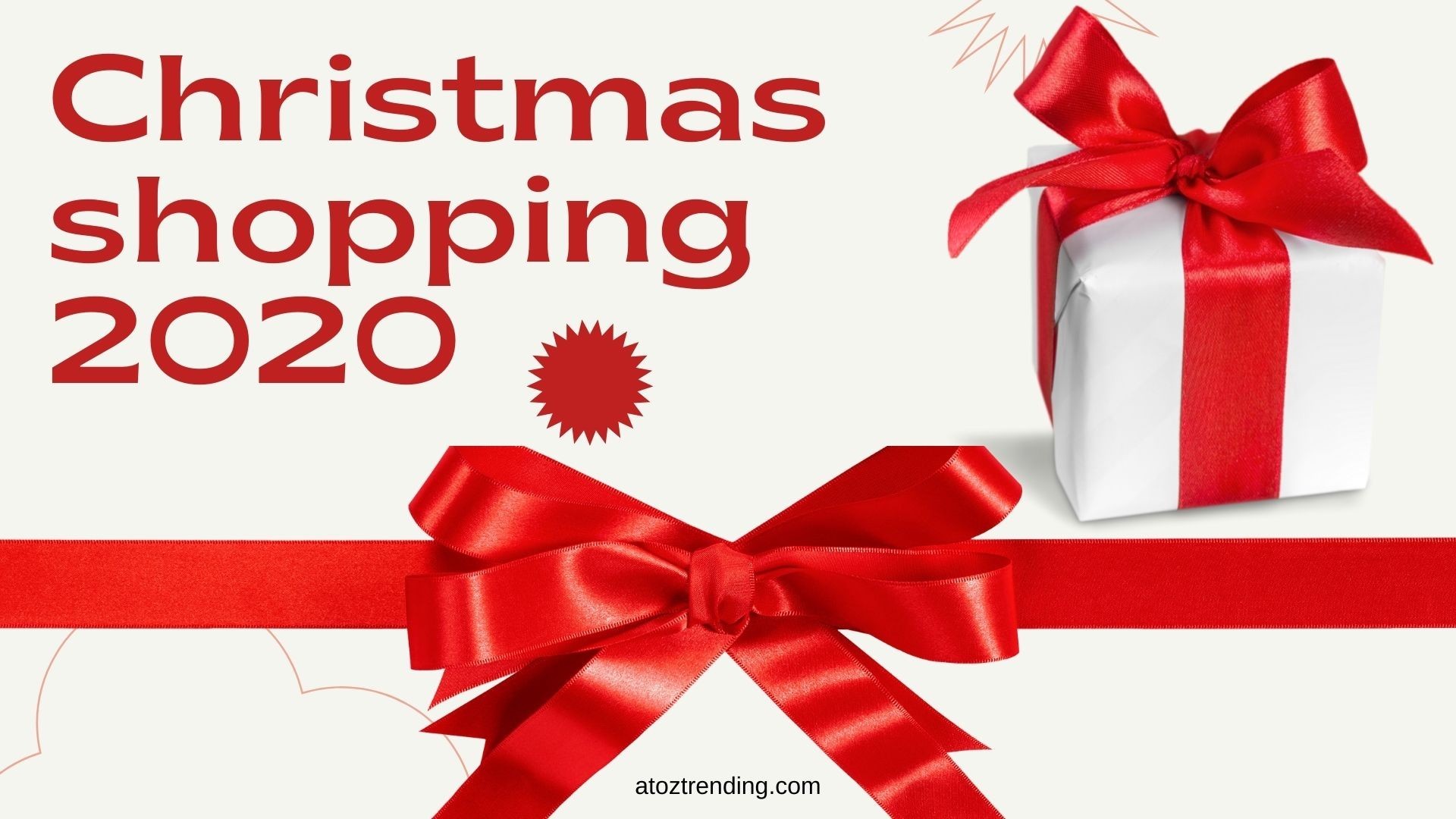Christmas shopping 2020