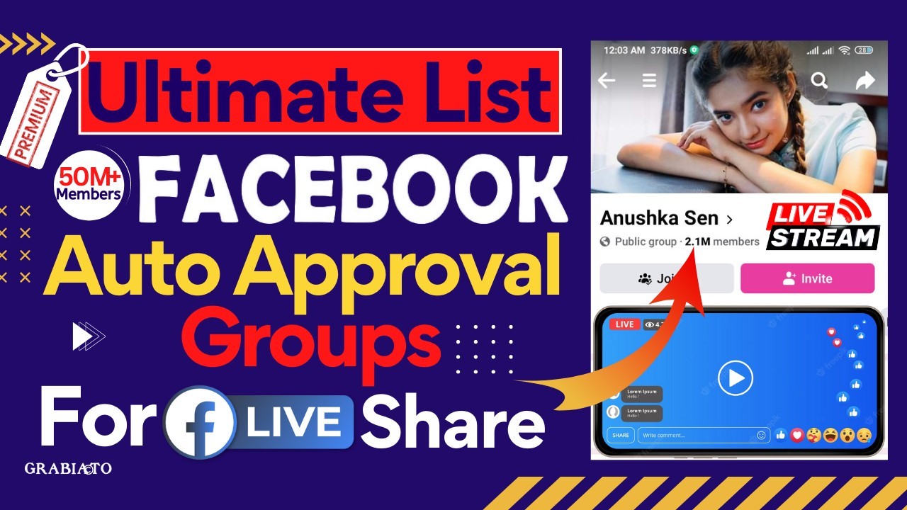 Auto Approval Facebook Group List