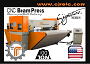 100 Ton CNC Beam Press Conveyor Belt Delivery