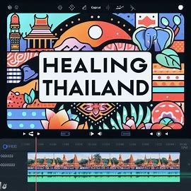 Healing Thailand Capcut Template
