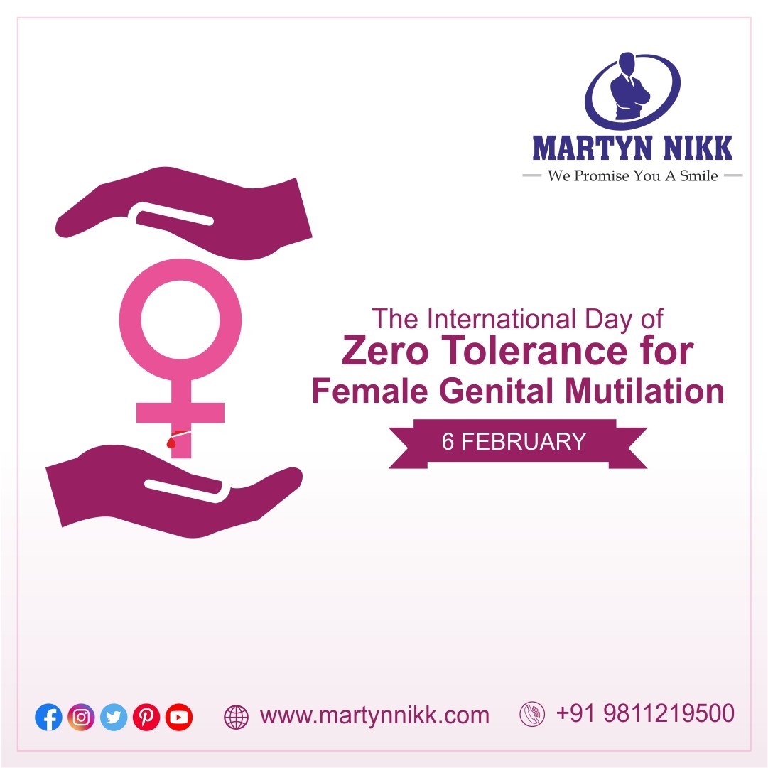 INTERNATIONAL DAY FOR ZERO TOLERANCE TO FEMALE GENITAL MULTILATION! #martynnikk #martynnikkpharma #i