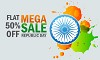 Republic day sale flat 50% off on all hosting plan 