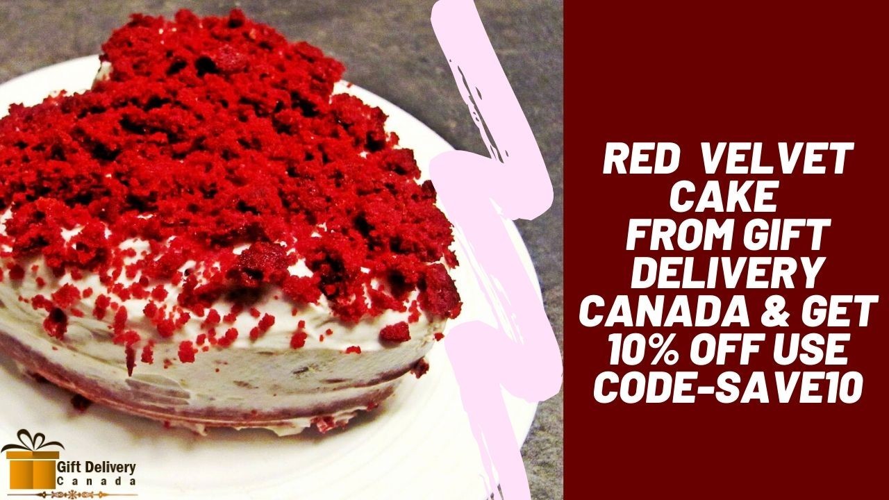 Red Velvet Cake Delivery in Canada