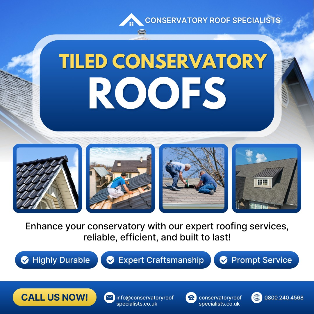Transform Your Conservatory with Expert Tiled Roof Solutions: Boost Comfort, Efficiency, and Style