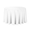 108-Inch Lilac Bridal Satin Round Tablecloth