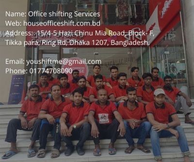 House office shifting service in Dhaka, Bangladesh