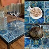 Buy Amazing Vintage Moroccan Style Serving Table Tray