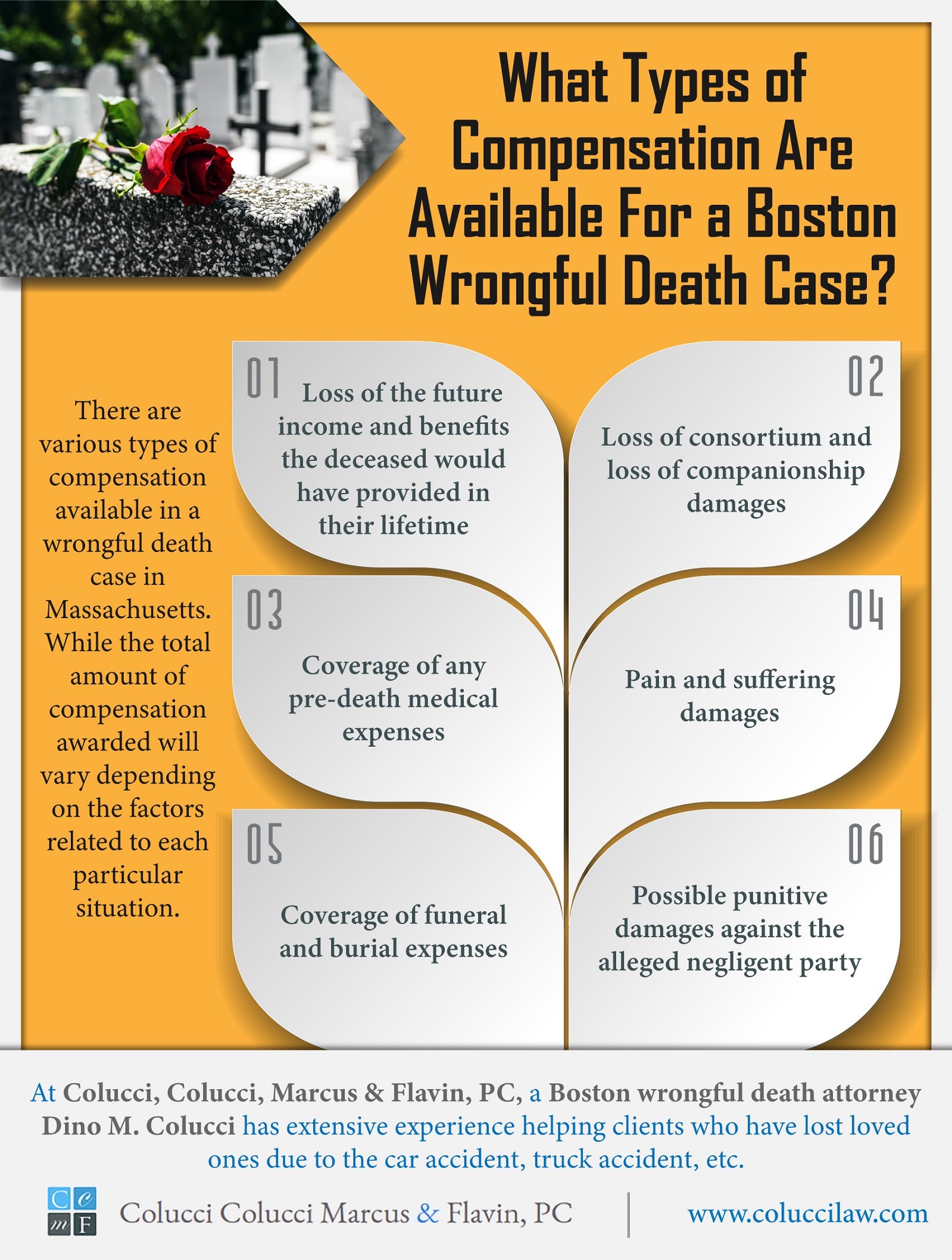 What Types Of Compensation Are Available For A Boston Wrongful Death Case?