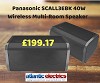 Panasonic SCALL3EBK 40W Wireless Multi-Room Speaker