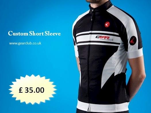 Custom Short Sleeve | Cycle Jersey | Gearclub.co.uk 