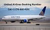 United Airlines Booking Number