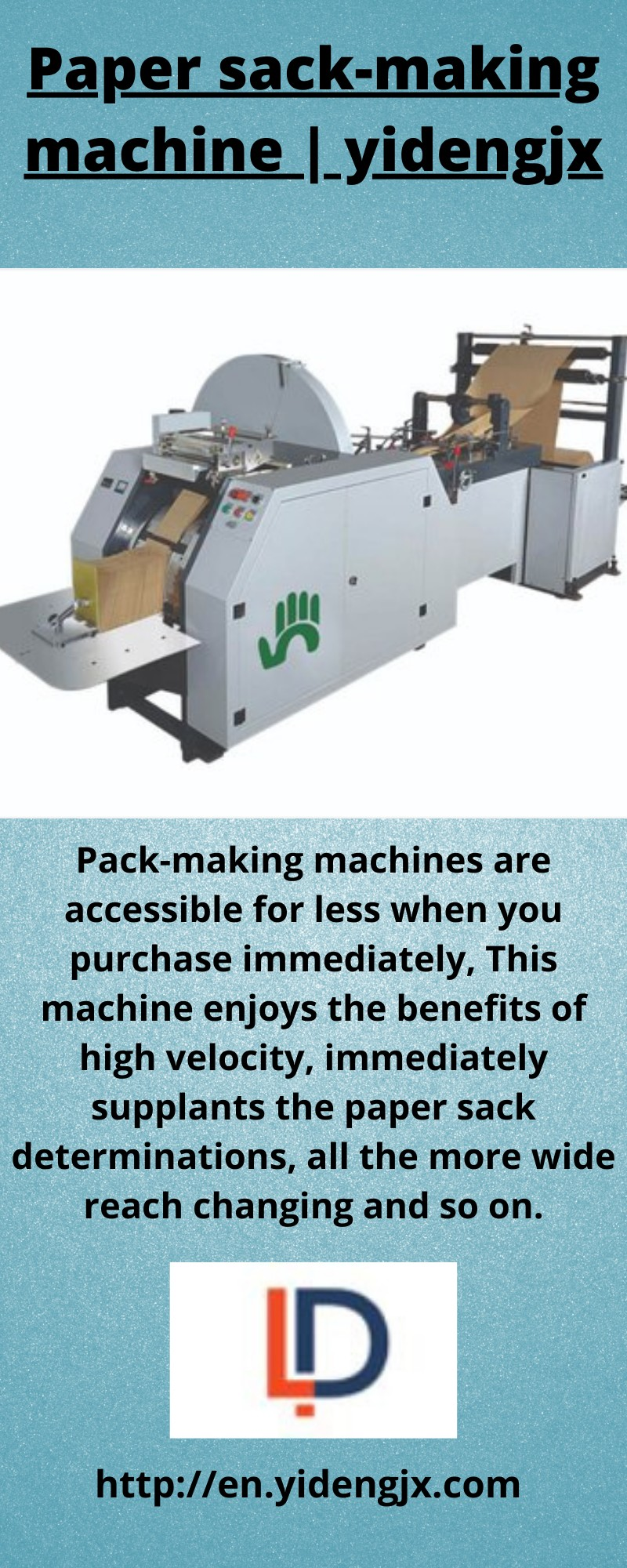 Paper sack making machine | yidengjx