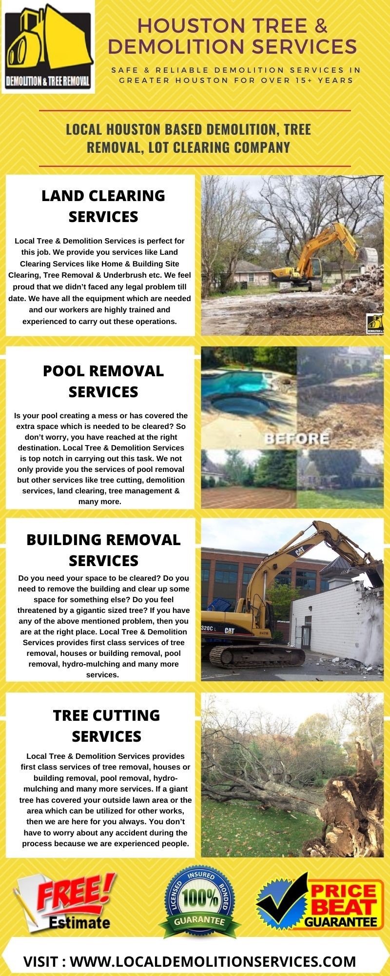 Demolition Companies In Houston | Houston Tree & Demolition Services