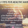 Top 5 Tips For Healthy Hair
