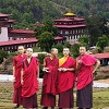 monks in bhutan