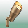 Solid Brass LED Designer Bullet Directional Light with Shroud