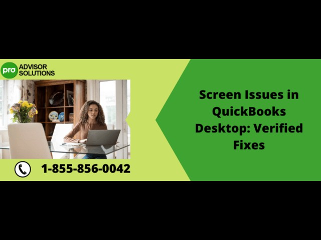 Step-by-Step Fix For QuickBooks Display issues Window 10