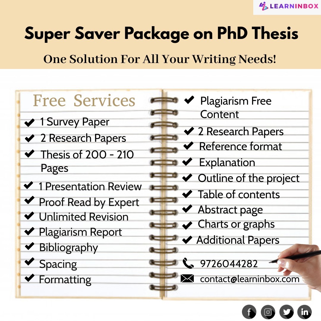 super saver package on Writing services