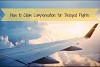 How to claim flight compensation? 