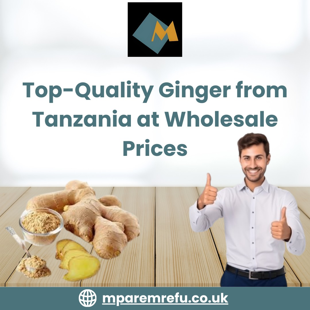 Top-Quality Ginger from Tanzania at wholesale prices