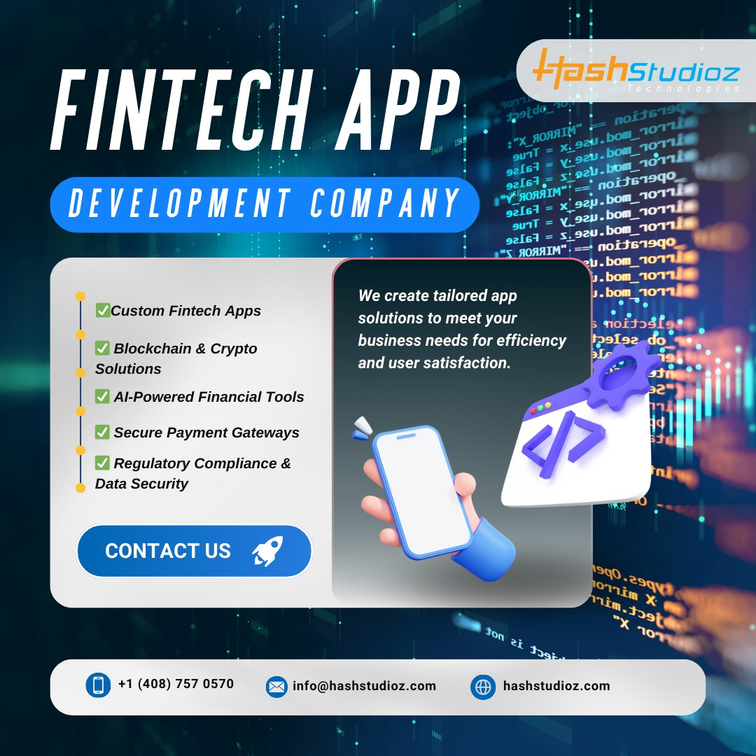 Fintech App Development Company