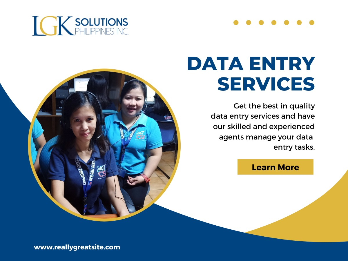 Data Entry Outsourcing Services