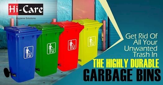 Highly Durable Garbage Bins