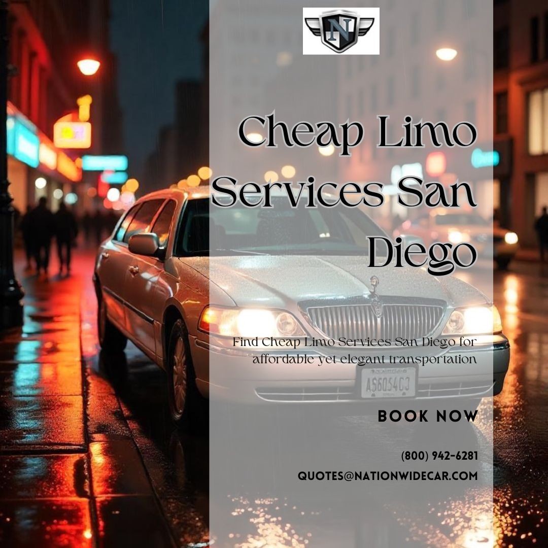 Cheap Limo Services San Diego