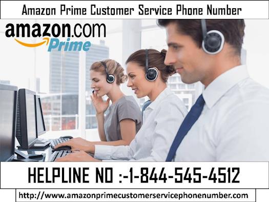 Using No of Amazon Prime Customer Service Phone Number 1-844-545-4512