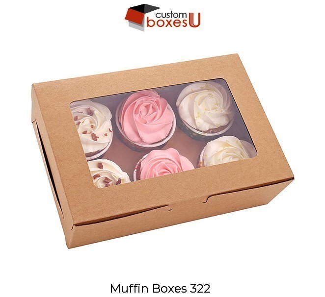 Order now muffin boxes wholesale with creative design in the USA