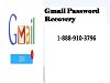 How do I update my 1-888-910-3796 Gmail password recovery option-