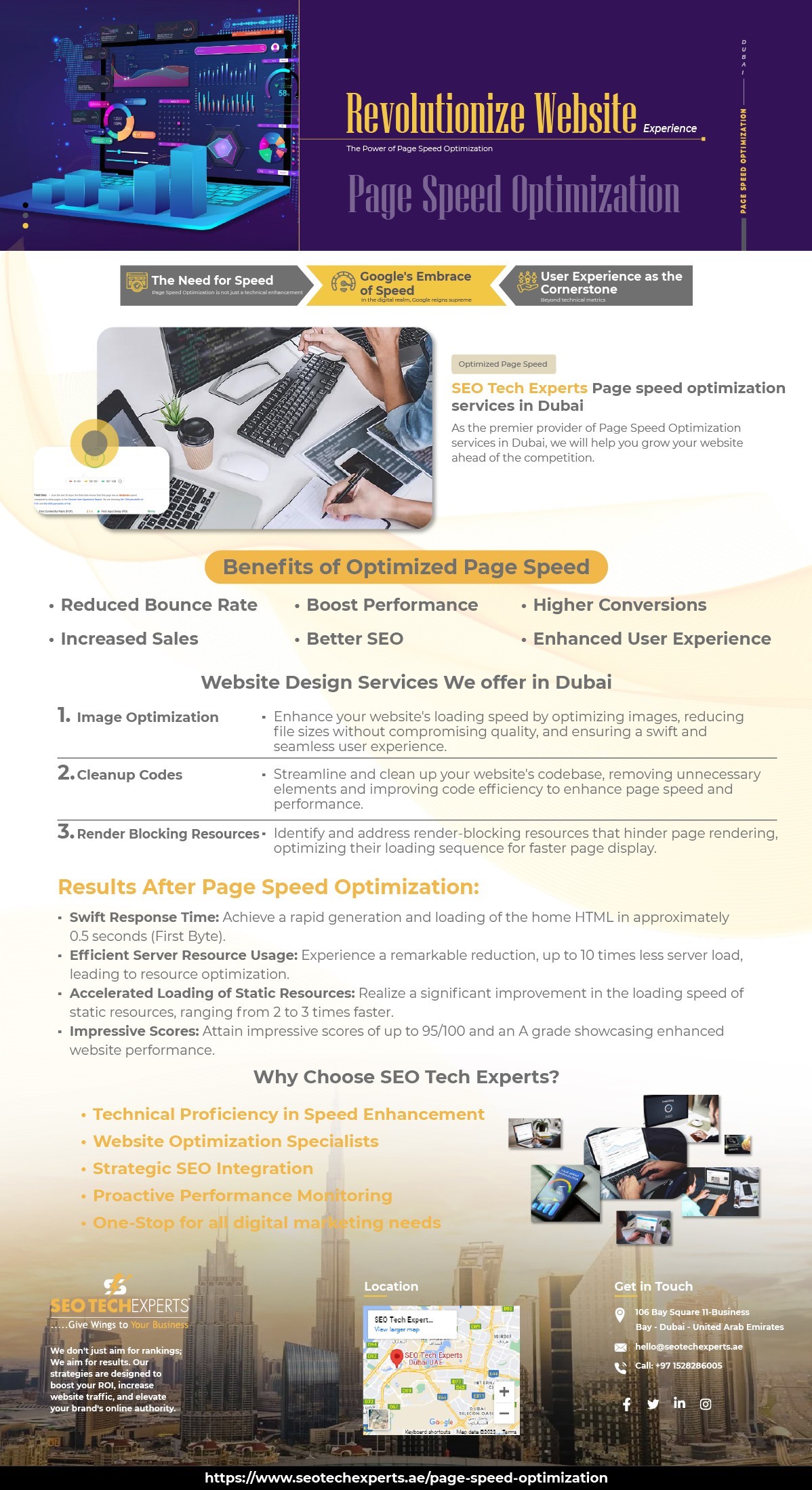 page speed optimization services dubai