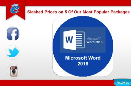 Microsoft Word 2016 - Online Training - Online Certification Courses 