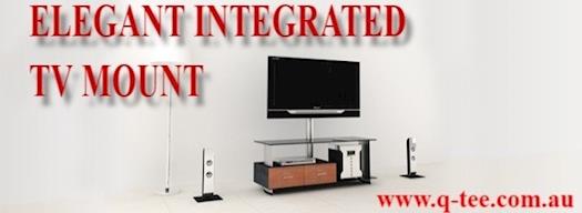 Integrated TV Mount