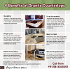 6 Benefits of Granite Countertops
