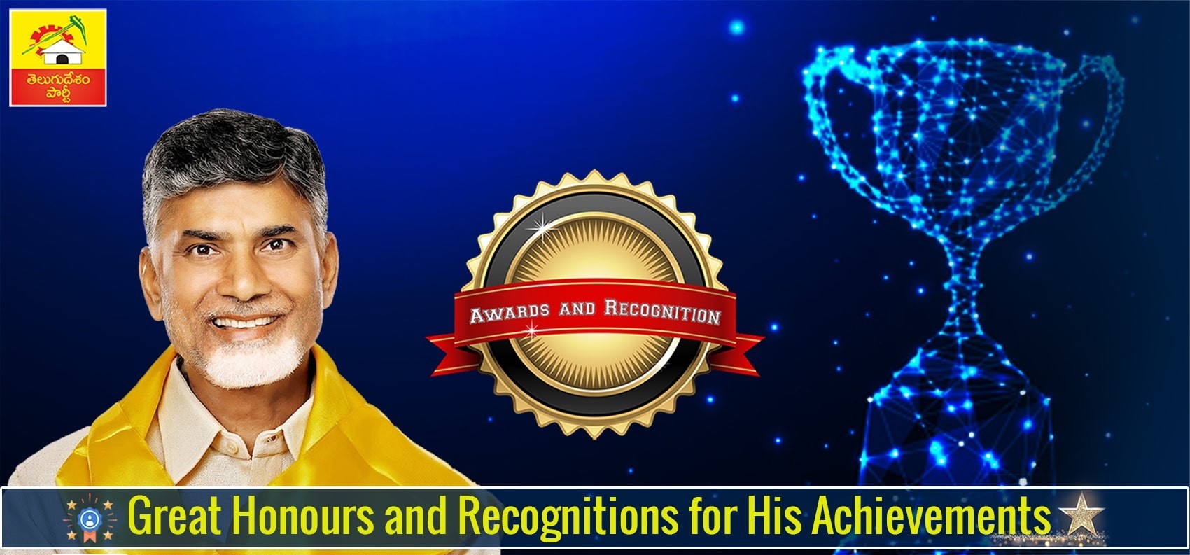 Great honors and Recognition for N. Chandrababu Naidu Achievements