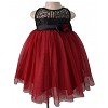 Dresses for Girls from Faye in Maroon and Black 