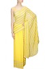 Buy Yellow Colour Embellished Sari