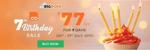 Get .Co Domains At just Rs.77 