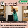 Are you looking for a company to clean your place?