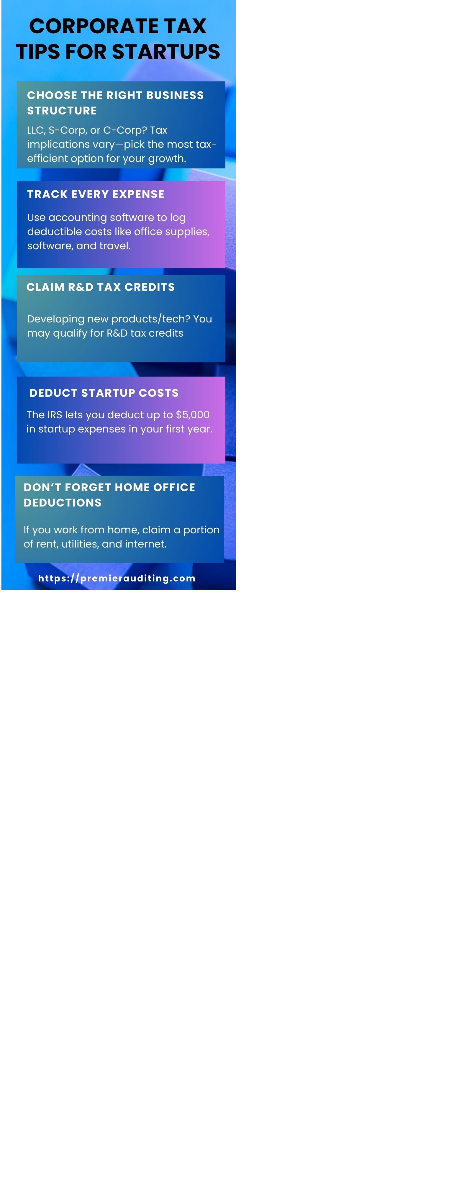 Corporate Tax Tips for Startups