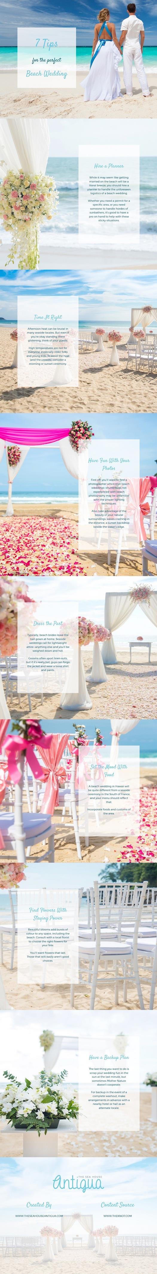  7 Tips for the Perfect Beach Wedding